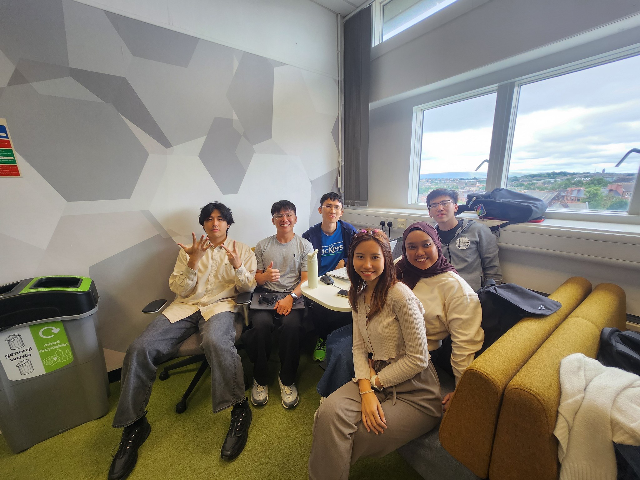 Team brainstorming session
